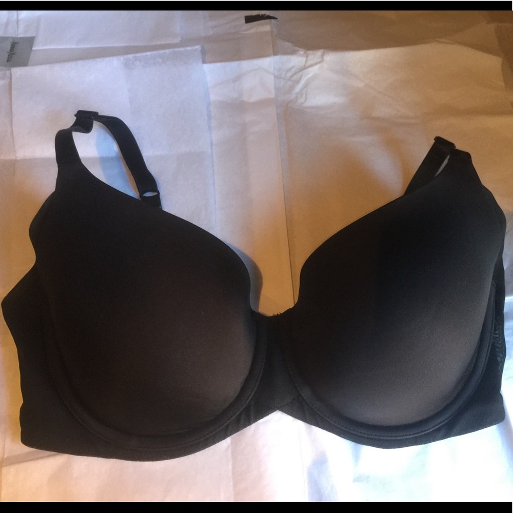 NWOT, Wacoal Black Bra, 34DD